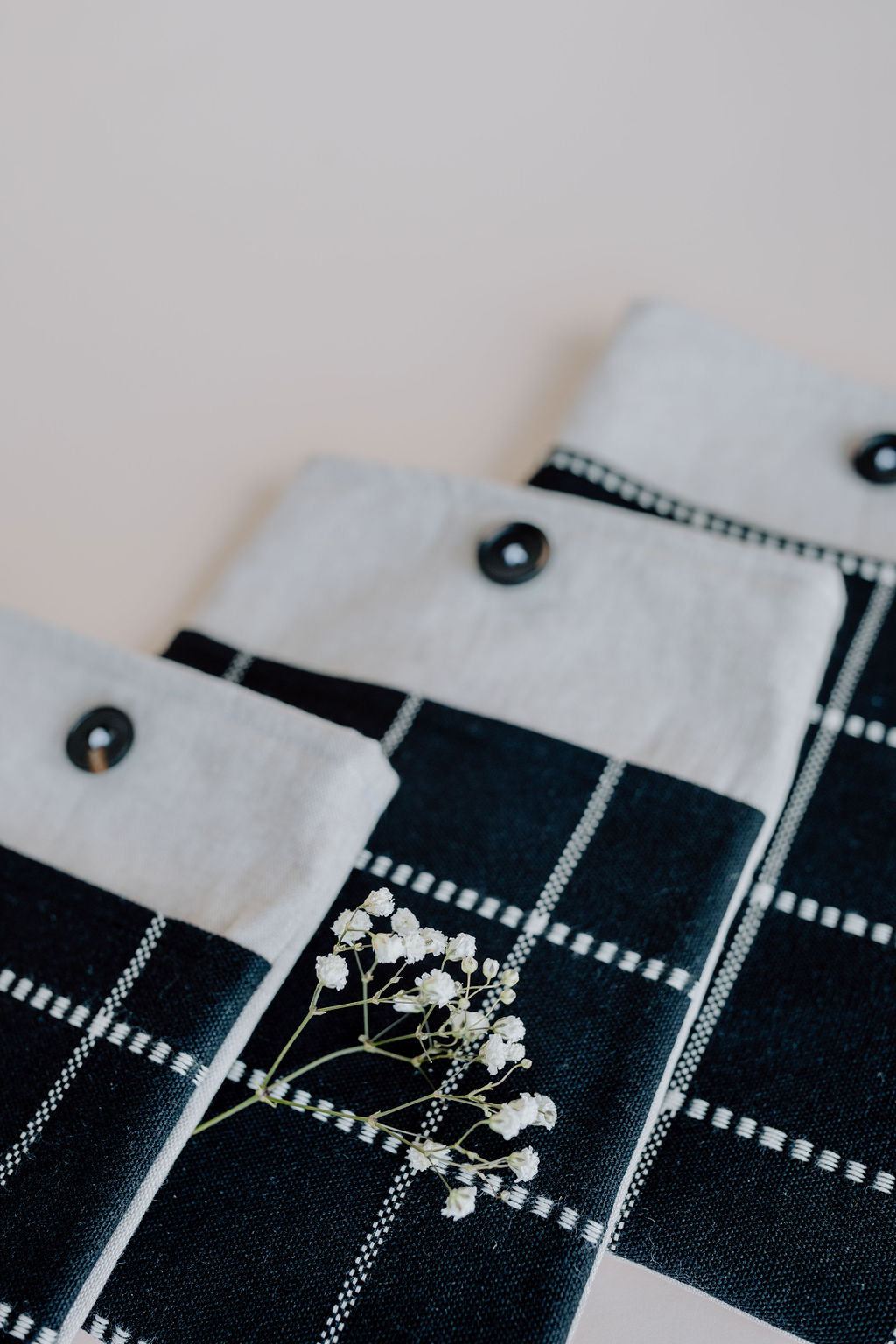 Black Plaid Book Sleeve with Pocket - Book Protector - Book Gift - Book Cover - E-reader Cover - Spring Book Sleeve