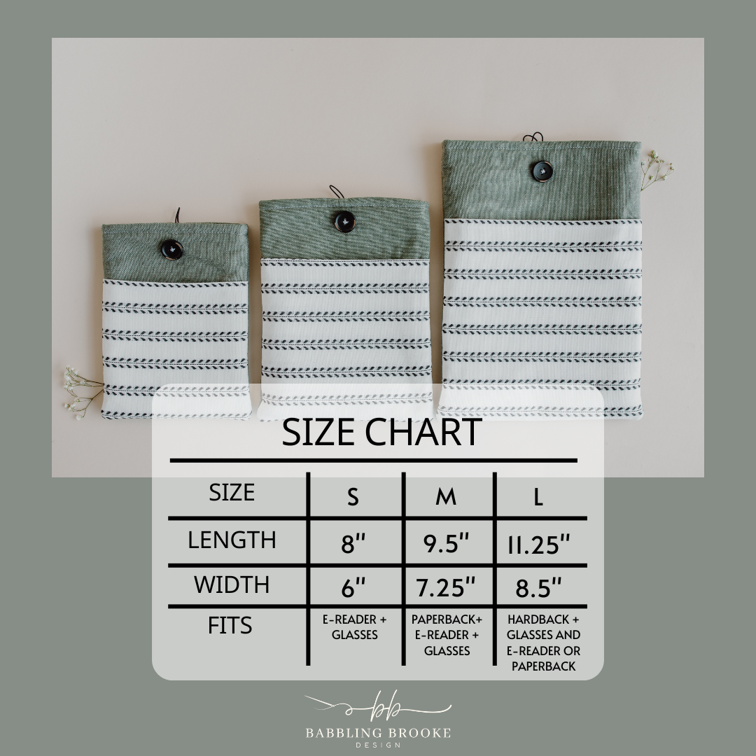 Unique Gift for Book Lovers: Handcrafted Book Sleeve with Pocket - A Stylish and Practical Book Protector